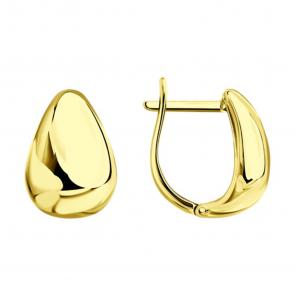 Серьги из лимонного серебра SOKOLOV 93022537 фото