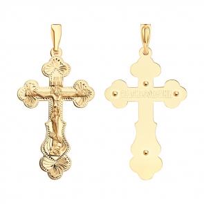 Подвеска из золочёного серебра SOKOLOV 93120028 фото