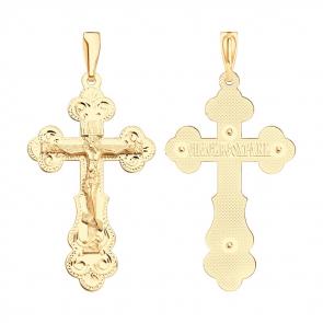 Подвеска из золочёного серебра SOKOLOV 93120029 фото