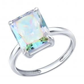 Серебряное кольцо Diamant с фианитом 94-110-00082-2 фото