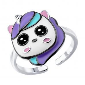 Серебряное кольцо Diamant 94-110-00106-1 фото