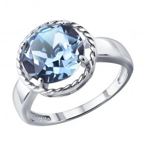 Серебряное кольцо Diamant с ювелирным кристаллом 94-110-00399-1 фото