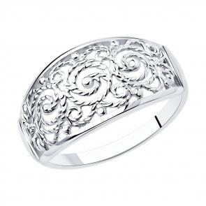 Серебряное кольцо Diamant 94-110-00706-1 фото