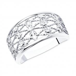 Серебряное кольцо Diamant 94-110-00720-1 фото