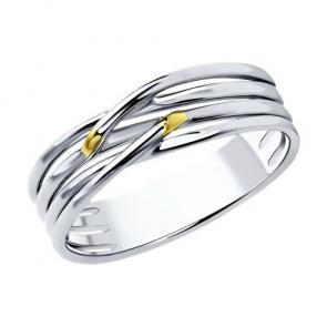 Серебряные кольца Diamant 94-110-01567-1 фото
