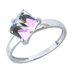Серебряное кольцо Diamant с ювелирным кристаллом 94-110-02383-1 фото