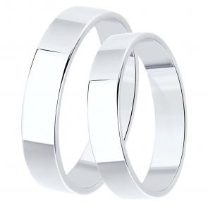 Серебряное обручальное кольцо 4 мм Diamant 94-111-01841-1 фото