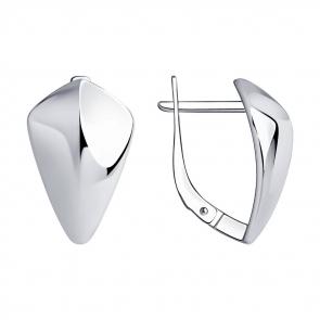 Серебряные серьги Diamant 94-120-00565-1 фото