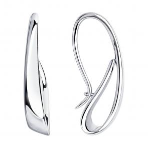 Серебряные серьги Diamant 94-120-00860-1 фото