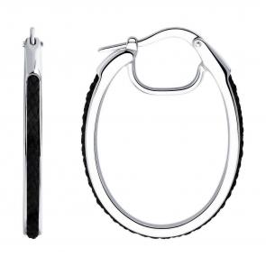 Серебряные серьги Diamant 94-120-01970-1 фото