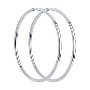 Серебряные серьги Diamant 94-124-01721-1 фото