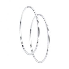 Серебряные серьги Diamant 94-124-01724-1 фото