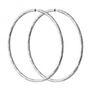 Серебряные серьги Diamant 94-124-01870-1 фото