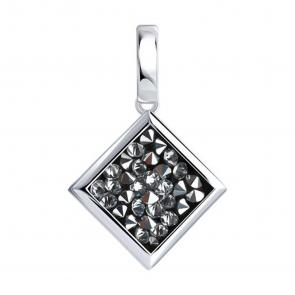 Серебряная подвеска Diamant с кристальной тканью 94-130-00098-1 фото