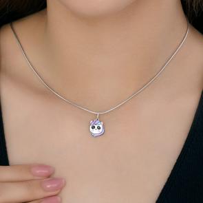 Серебряная подвеска Diamant с эмалью 94-130-00106-1 фото