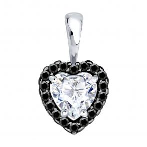 Серебряная подвеска Diamant с фианитом 94-130-00122-1 фото