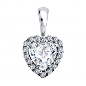 Серебряная подвеска Diamant с фианитом 94-130-00122-2 фото
