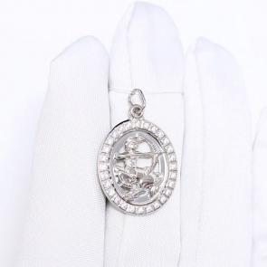 Серебряная подвеска Diamant с фианитом 94-130-00152-1 фото