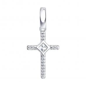 Серебряная подвеска Diamant с фианитом 94-130-00248-1 фото