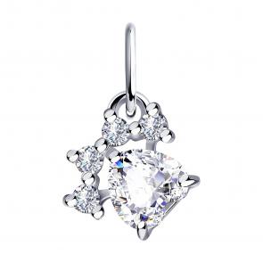 Серебряная подвеска Diamant с фианитом 94-130-00998-1 фото