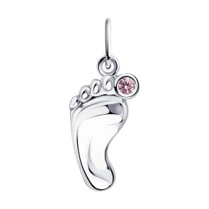 Серебряная подвеска Diamant с фианитом 94-130-01002-1 фото