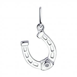 Серебряная подвеска Символ года Diamant 94-130-01083-1 фото