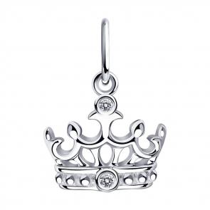 Серебряная подвеска Diamant с фианитом 94-130-01087-1 фото