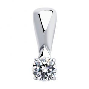 Серебряная подвеска Diamant с фианитом 94-130-01548-1 фото