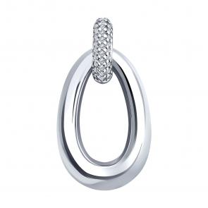 Серебряная подвеска Diamant с фианитом 94-130-01834-1 фото