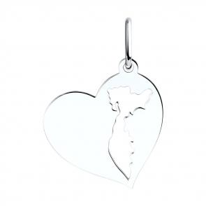 Серебряная подвеска п.о. Камчатка Diamant 94-130-02178-1 фото