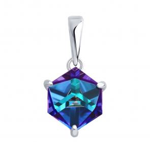 Серебряная подвеска Diamant с кристаллом Swarovski 94-130-02383-2 фото