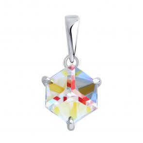 Серебряная подвеска Diamant с кристаллом Swarovski 94-130-02383-4 фото