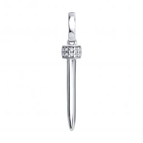 Серебряная подвеска Diamant с фианитом 94-130-02415-1 фото