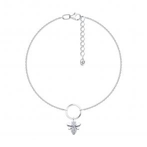 Серебряный браслет Diamant с фианитом 94-150-00095-2 фото