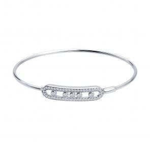 Серебряный браслет Diamant с фианитом 94-150-00236-1 фото