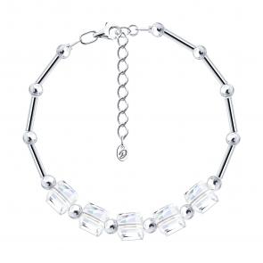 Серебряный браслет Diamant со стеклом 94-150-00313-3 фото