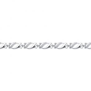 Серебряный браслет Diamant с фианитом 94-150-00544-1 фото