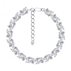 Серебряный браслет Diamant с фианитом 94-150-02173-5 фото