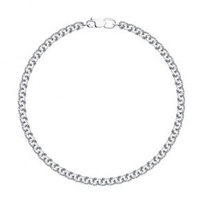 Серебряный браслет плетение Бисмарк Diamant 94-150-14050-1 фото