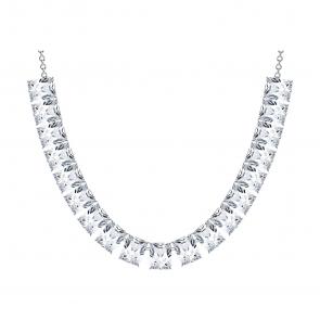 : Колье из серебра с фианитами 94-170-00082-1 фото