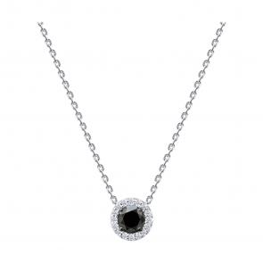 : Колье из серебра с фианитами 94-170-00194-1 фото