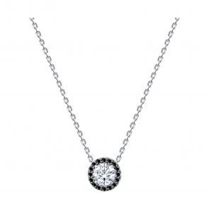 Серебряное колье Diamant с фианитом 94-170-00194-3 фото
