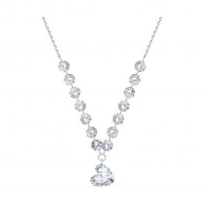 Серебряное колье Diamant с фианитом 94-170-00255-1 фото