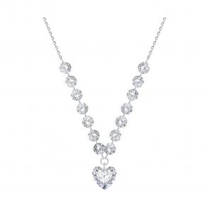 Серебряное колье Diamant с фианитом 94-170-00255-2 фото