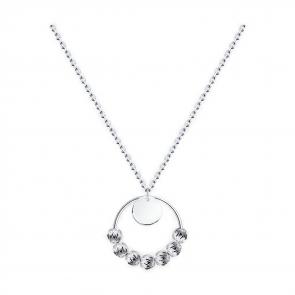 Серебряное колье Diamant 94-170-01538-1 фото