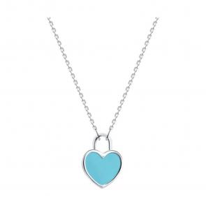 Серебряное колье Diamant с эмалью 94-170-02231-1 фото