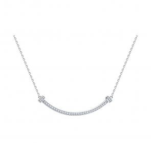 Серебряное колье Diamant с фианитом 94-170-02251-1 фото
