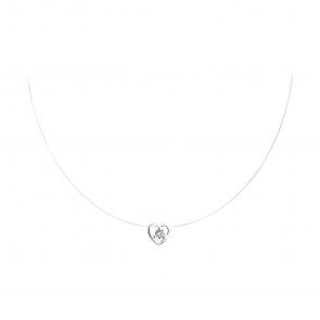 Колье на леске Diamant с фианитом 94-170-02333-1 фото