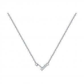 Серебряное колье Diamant с бриллиантом 94-270-02127-1 фото