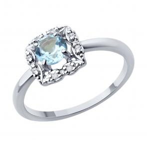 Серебряное кольцо Diamant 94-310-00180-1 фото